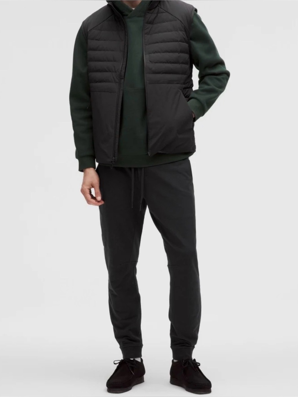NWT Men's Lululemon Black City Sweat Jogger size Large